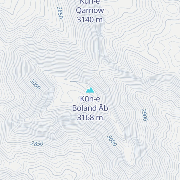 Map of Kūh-e Boland Āb