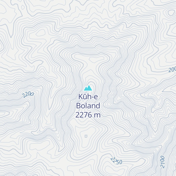Map of Kūh-e Boland