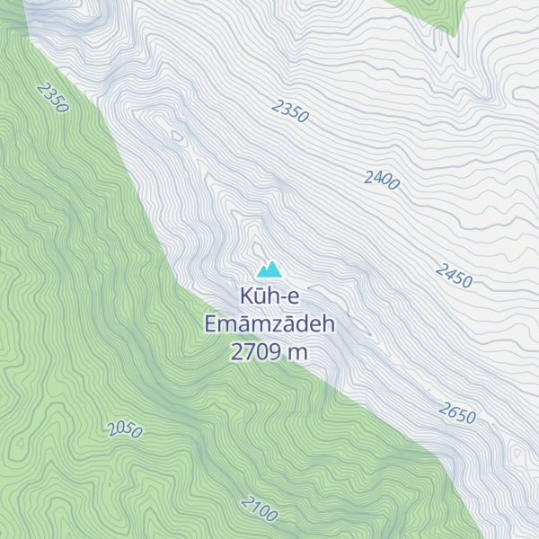 Map of Kūh-e Emāmzādeh