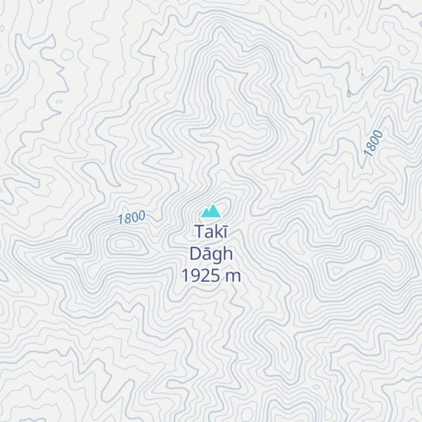 Map of Takī Dāgh
