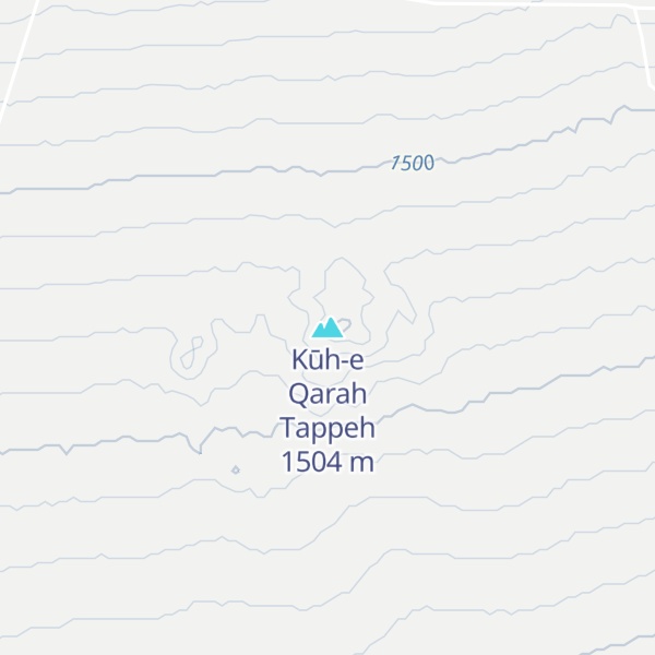 Map of Kūh-e Qarah Tappeh