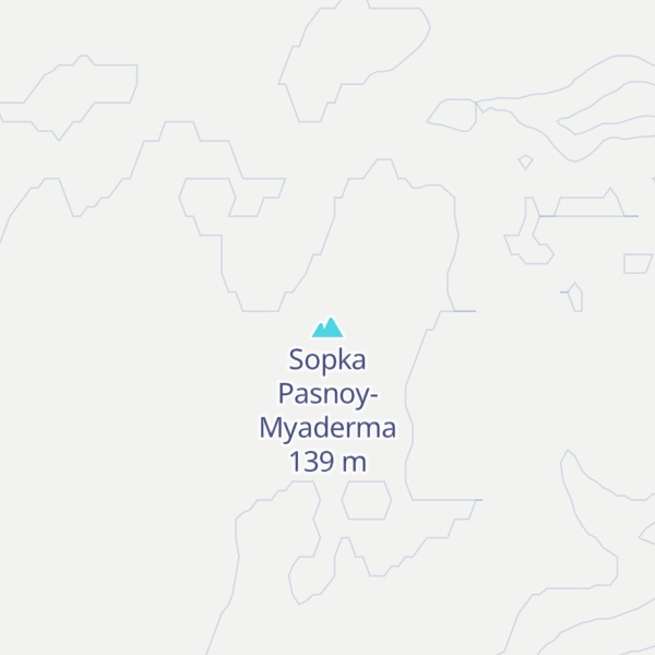 Map of Sopka Pasnoy-Myaderma