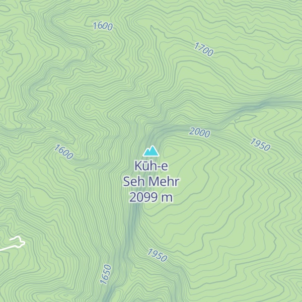 Map of Kūh-e Seh Mehr