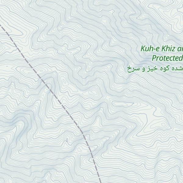 Map of Kūh-e Khīz