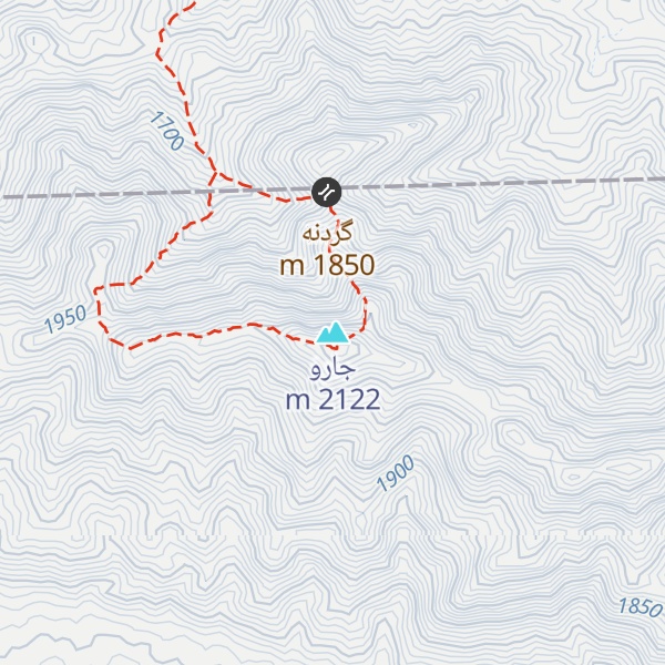 Map of جارو