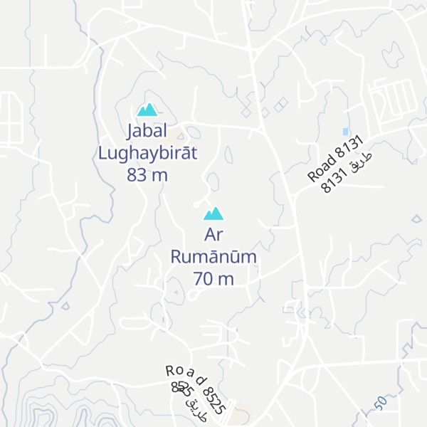 Map of Ar Rumānūm