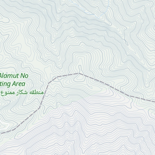 Map of Kūh-e Gāzmenār