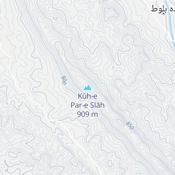 Map of Kūh-e Par-e Sīāh