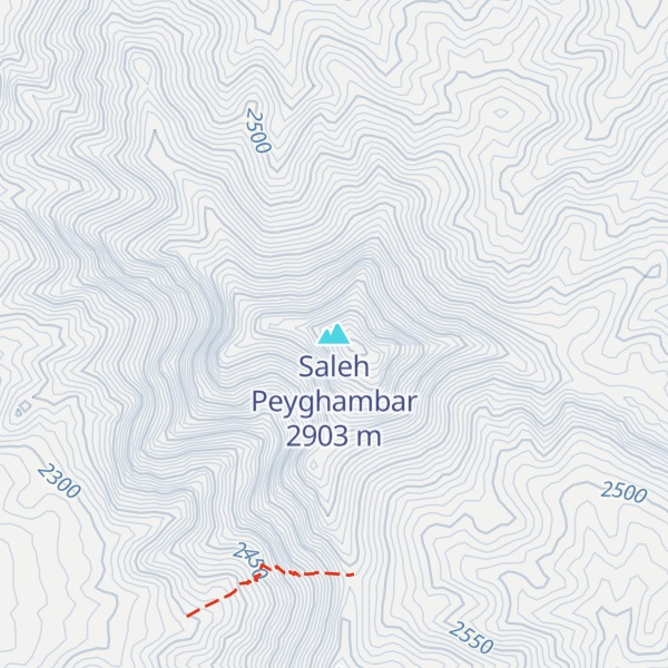 Map of Saleh Peyghambar