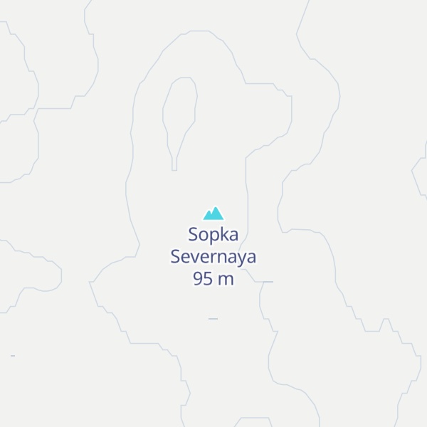 Map of Sopka Severnaya