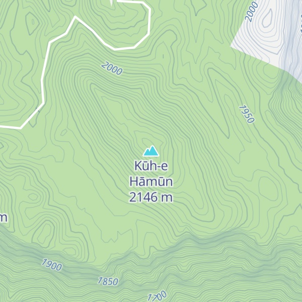 Map of Kūh-e Hāmūn