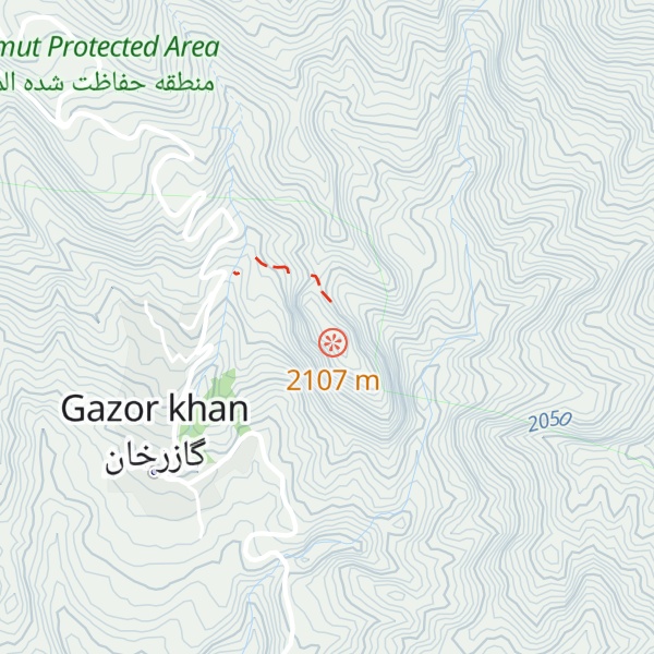 Map of Alamut Castle