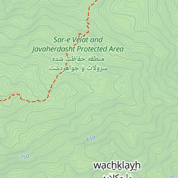 Map of Kūh-e Gohareh Sar