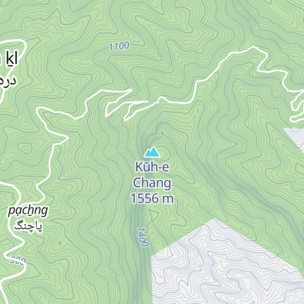 Map of Kūh-e Chang