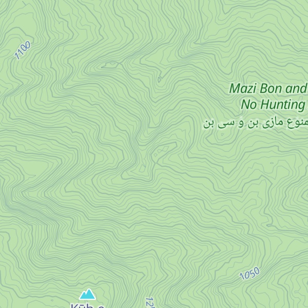 Map of Kūh-e Dīsar