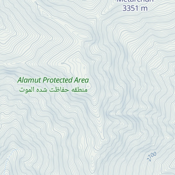Map of Kūh-e Shātān