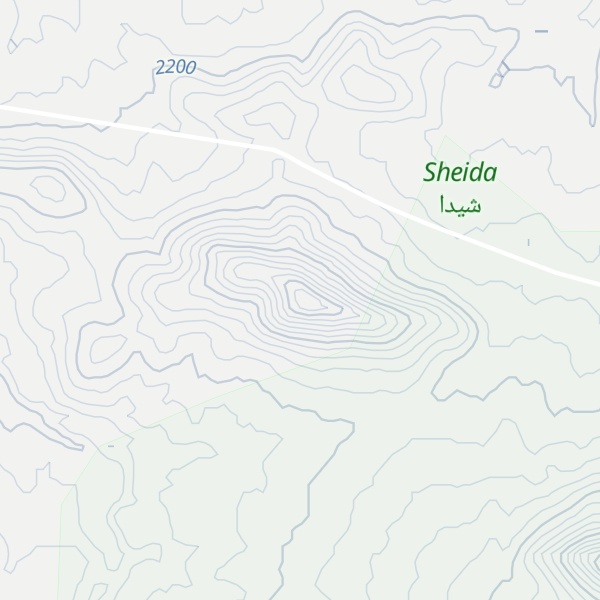 Map of Kūh-e Kak Tappeh