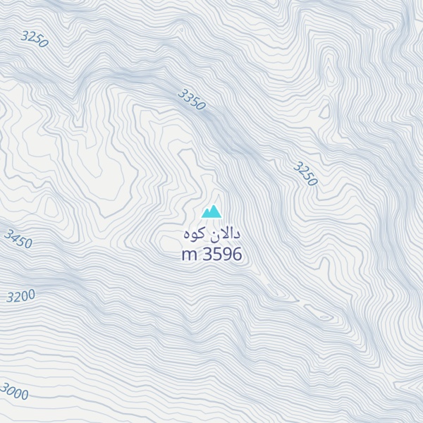 Map of دالان کوه