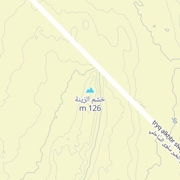 Map of خشم الزينة