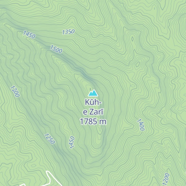 Map of Kūh-e Zarī