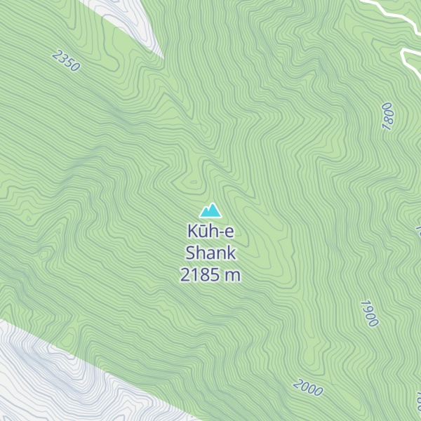 Map of Kūh-e Shank