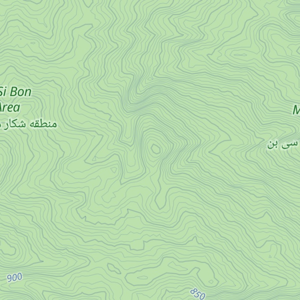Map of Kūh-e Gerdeh Kalleh