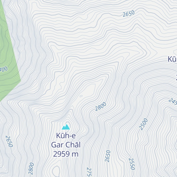 Map of Kūh-e Pol Dasht