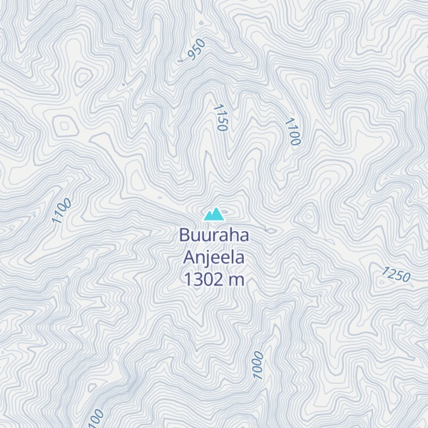 Map of Buuraha Anjeela