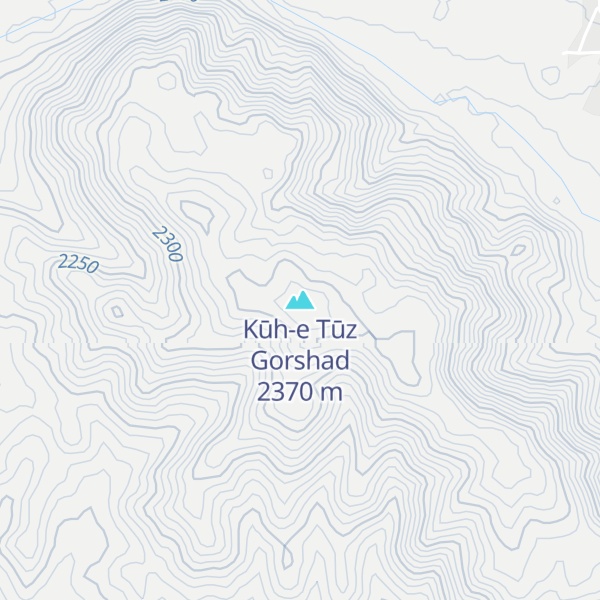 Map of Kūh-e Tūz Gorshad