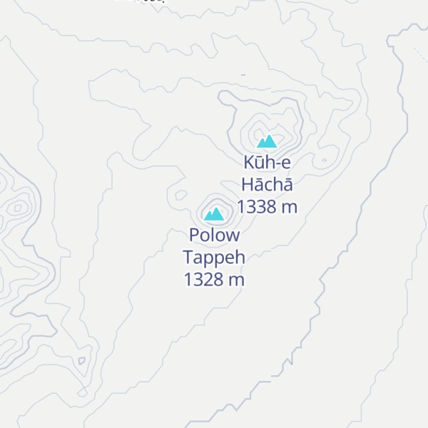 Map of Polow Tappeh