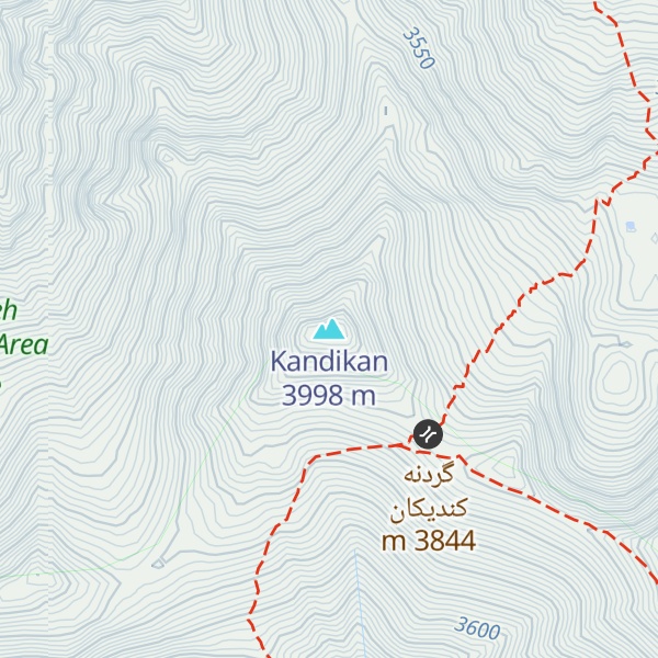 Map of Kandikan
