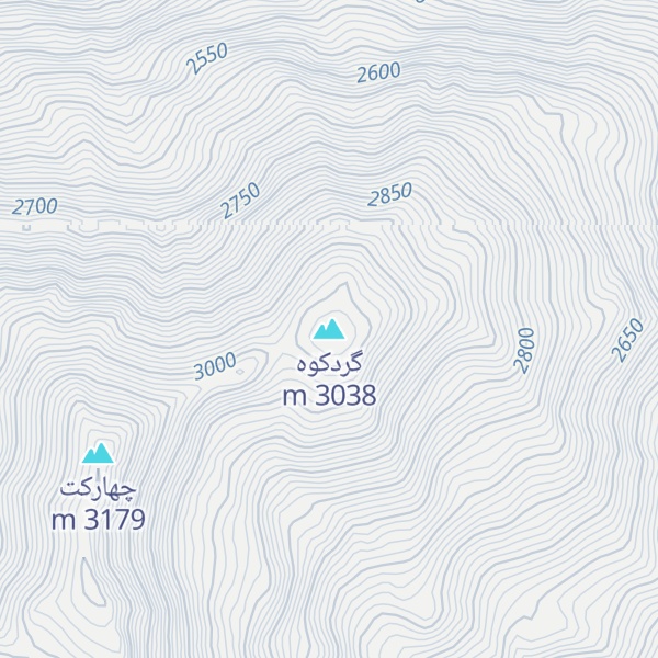Map of گردکوه