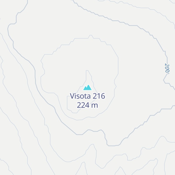Map of Visota 216