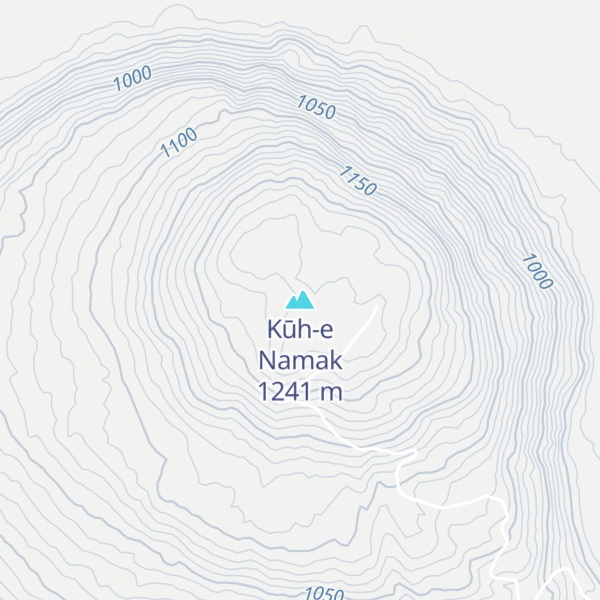 Map of Kūh-e Namak
