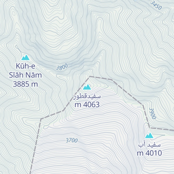 Map of سفیدقطور