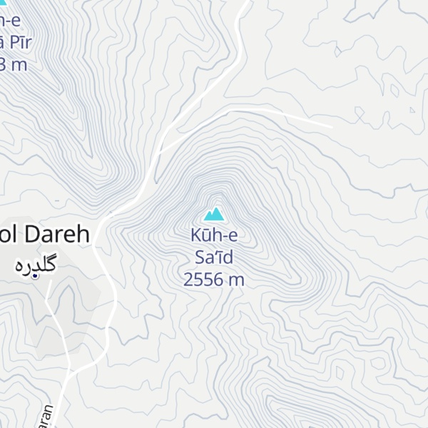 Map of Kūh-e Sa‘īd