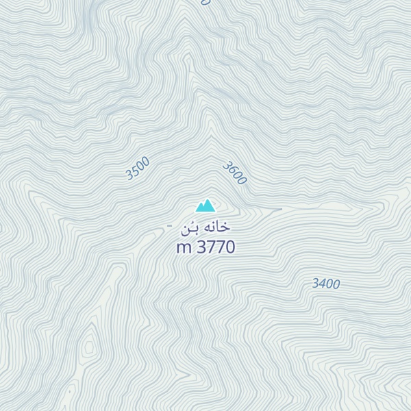 Map of خانه بُن