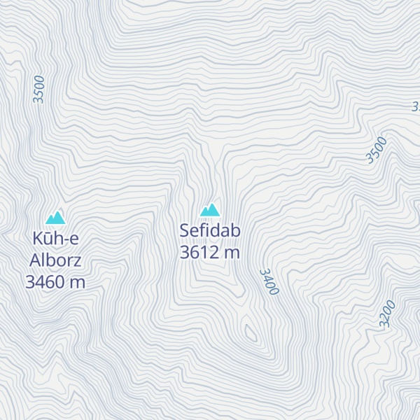 Map of Sefidab
