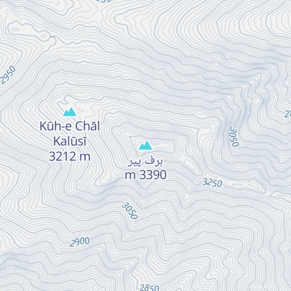 Map of برف پیر