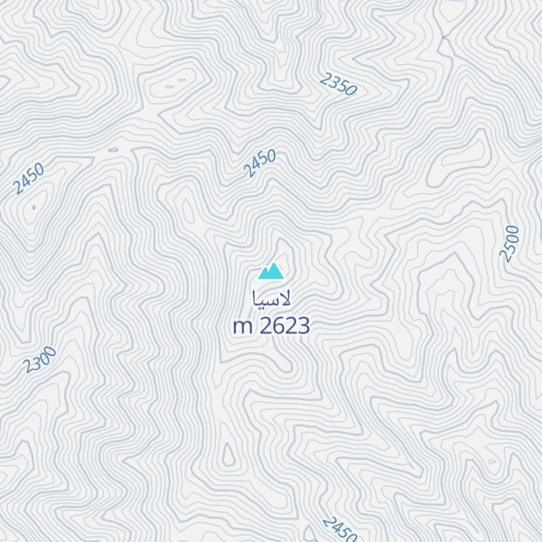 Map of لاسیا