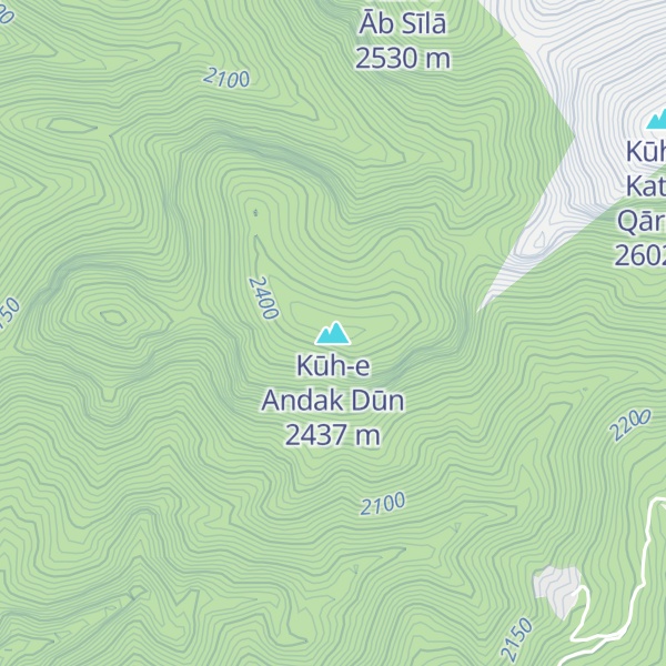 Map of Kūh-e Andak Dūn