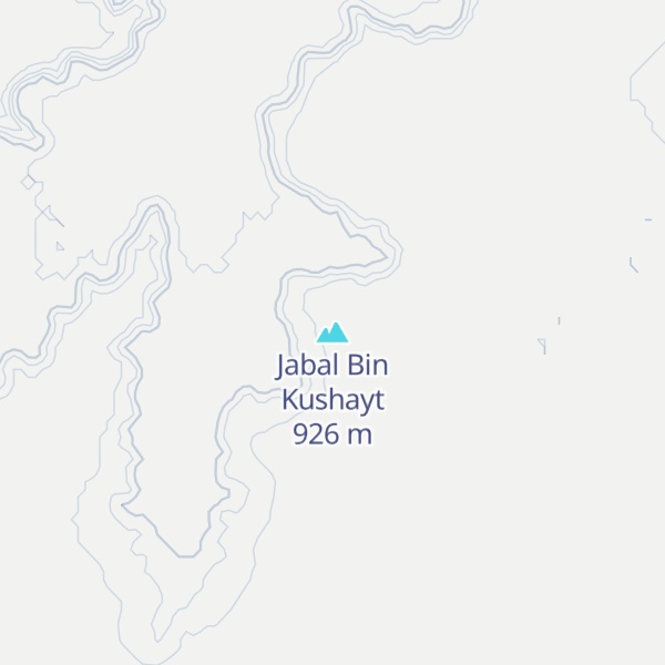 Map of Jabal Bin Kushayt