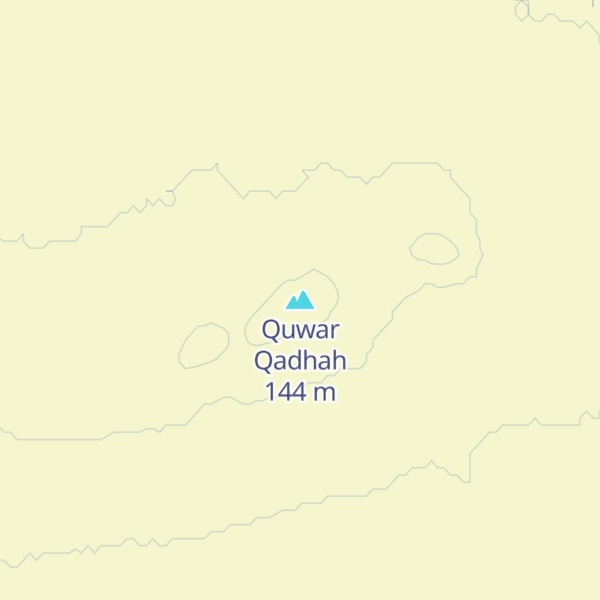 Map of Quwar Qadhah