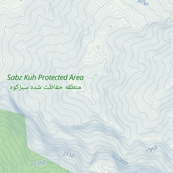 Map of Kūh-e Lajan