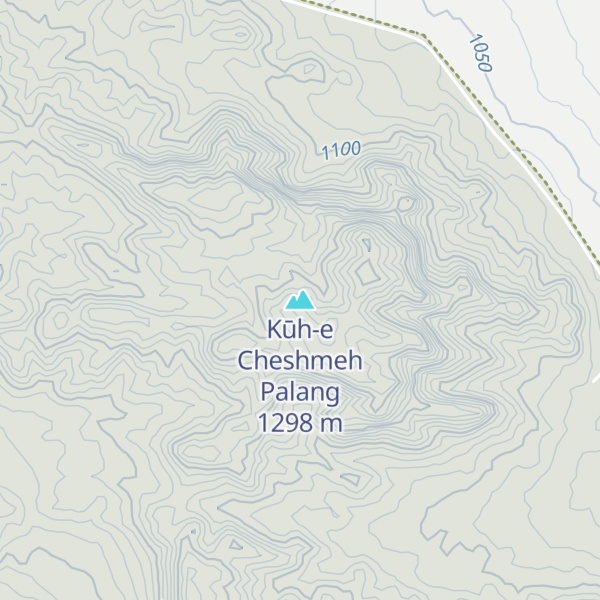 Map of Kūh-e Cheshmeh Palang