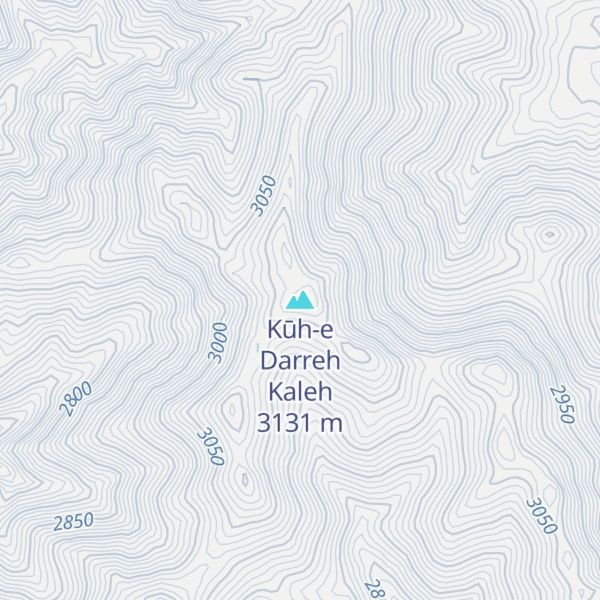 Map of Kūh-e Darreh Kaleh