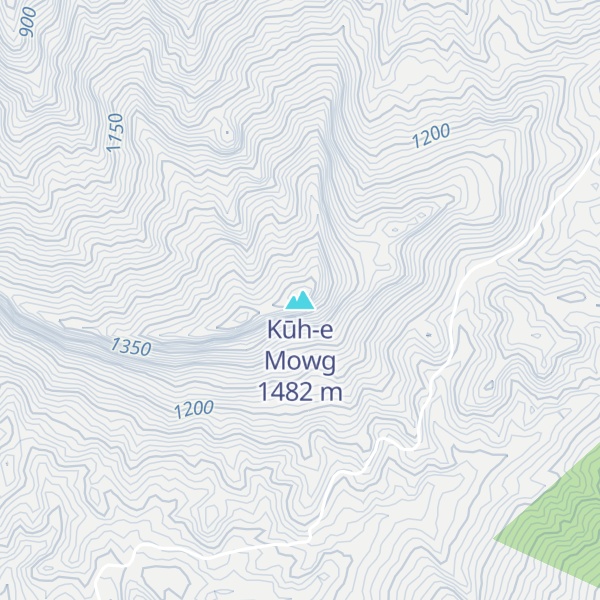 Map of Kūh-e Mowg