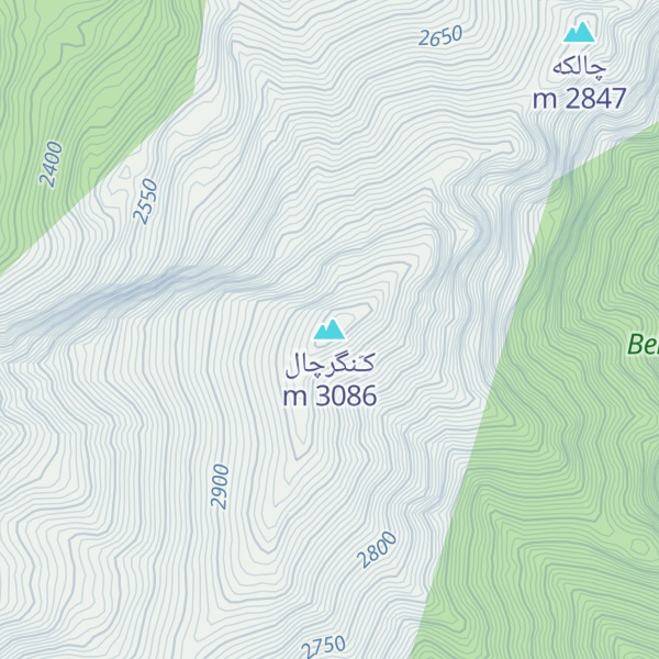 Map of کَنگرچال