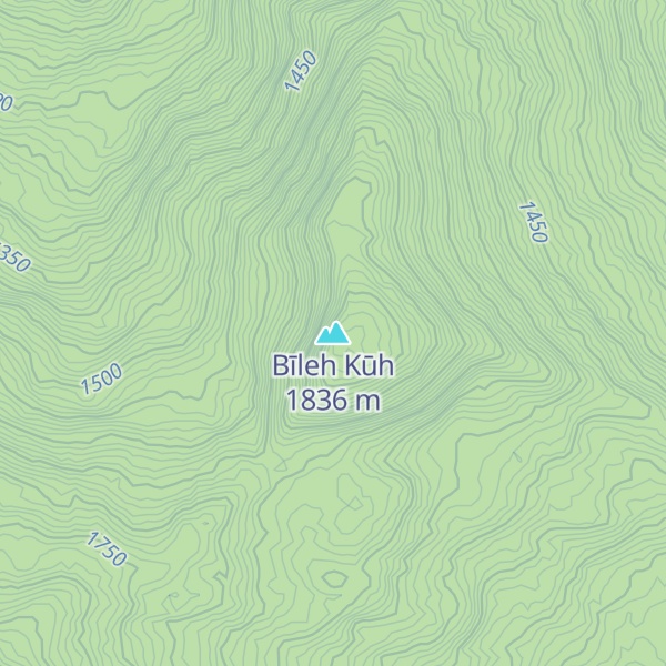 Map of Bīleh Kūh