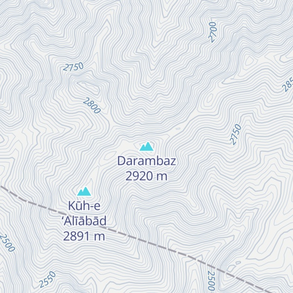 Map of Darambaz